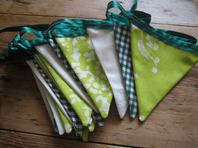 Bunting, that's what. via odd sox on flickr