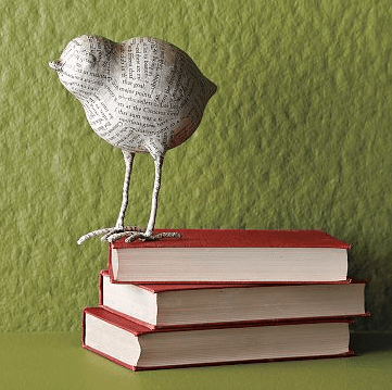 Paper Mâché Bird via West Elm