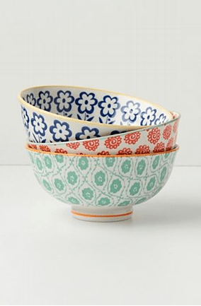 Atom Art Bowls via anthropologie