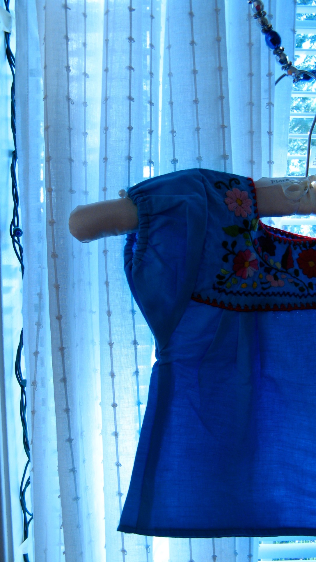 mexican little girl's dress/shirt from oaxaca, mexico