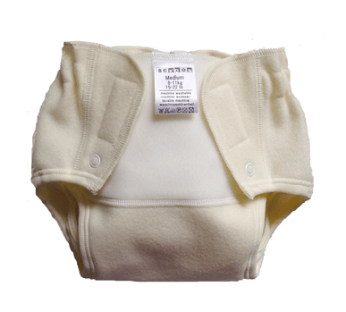 Sckoon Stick -N- Snap Machine Washable Merino Wool Diaper Cover
