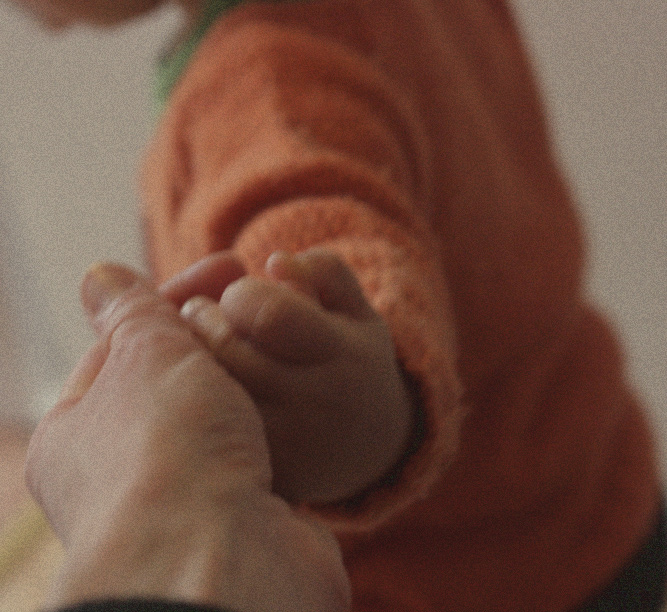 Artsy Ants - Sylvia - Photograph of Mother and Child's Hand