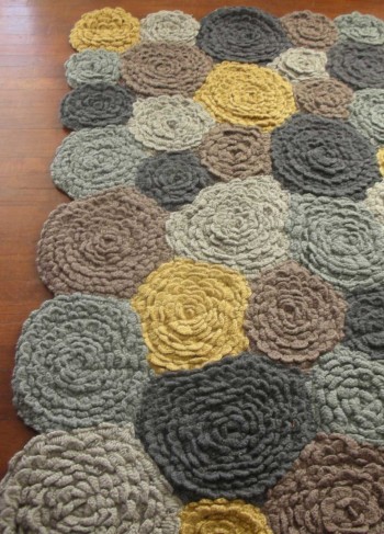 Meadowflower Rug via VivaTerra - Textiles Board on Oaxacaborn