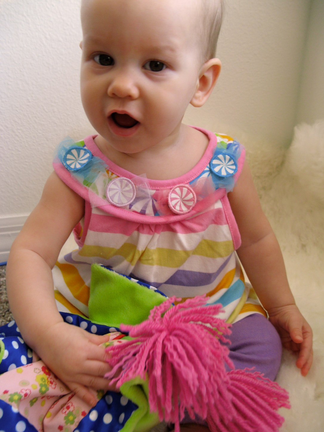 Aveline with her doll