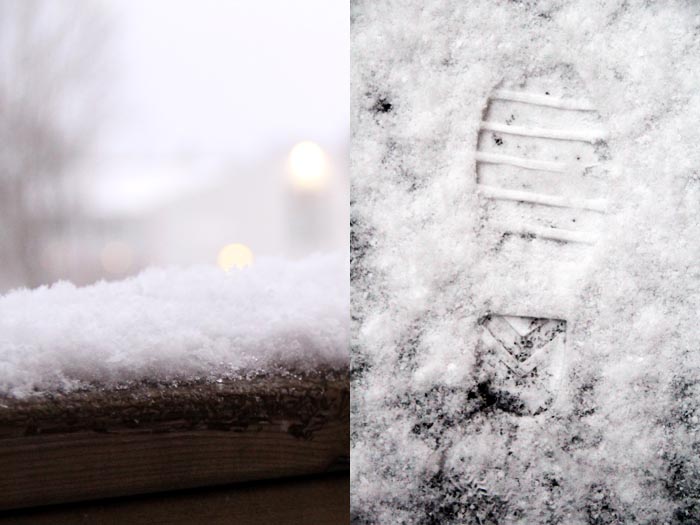 First Snow - Sweden - Scandinavian Christmas