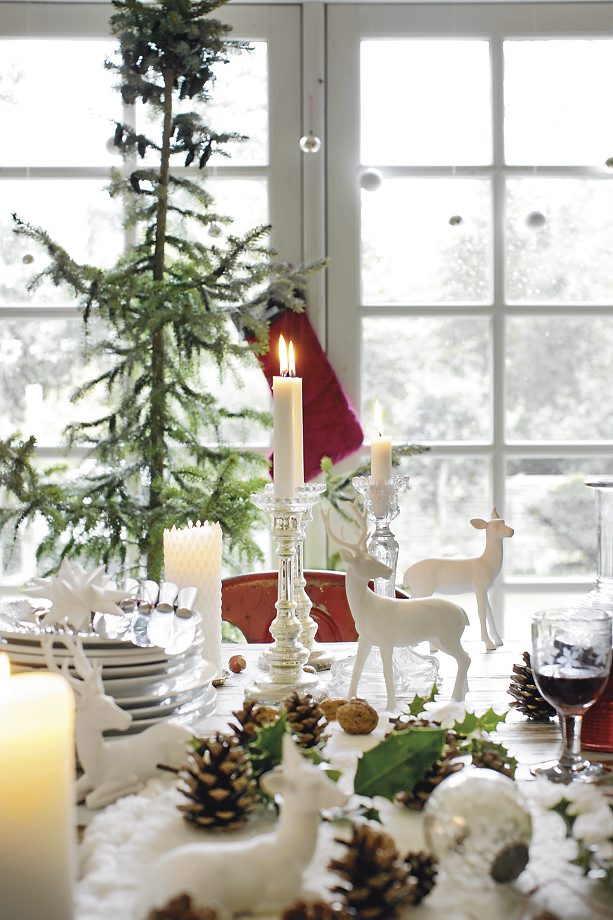Lantliv Magazine Frederikke Heiberg photo - tablescape - Scandinavian Christmas