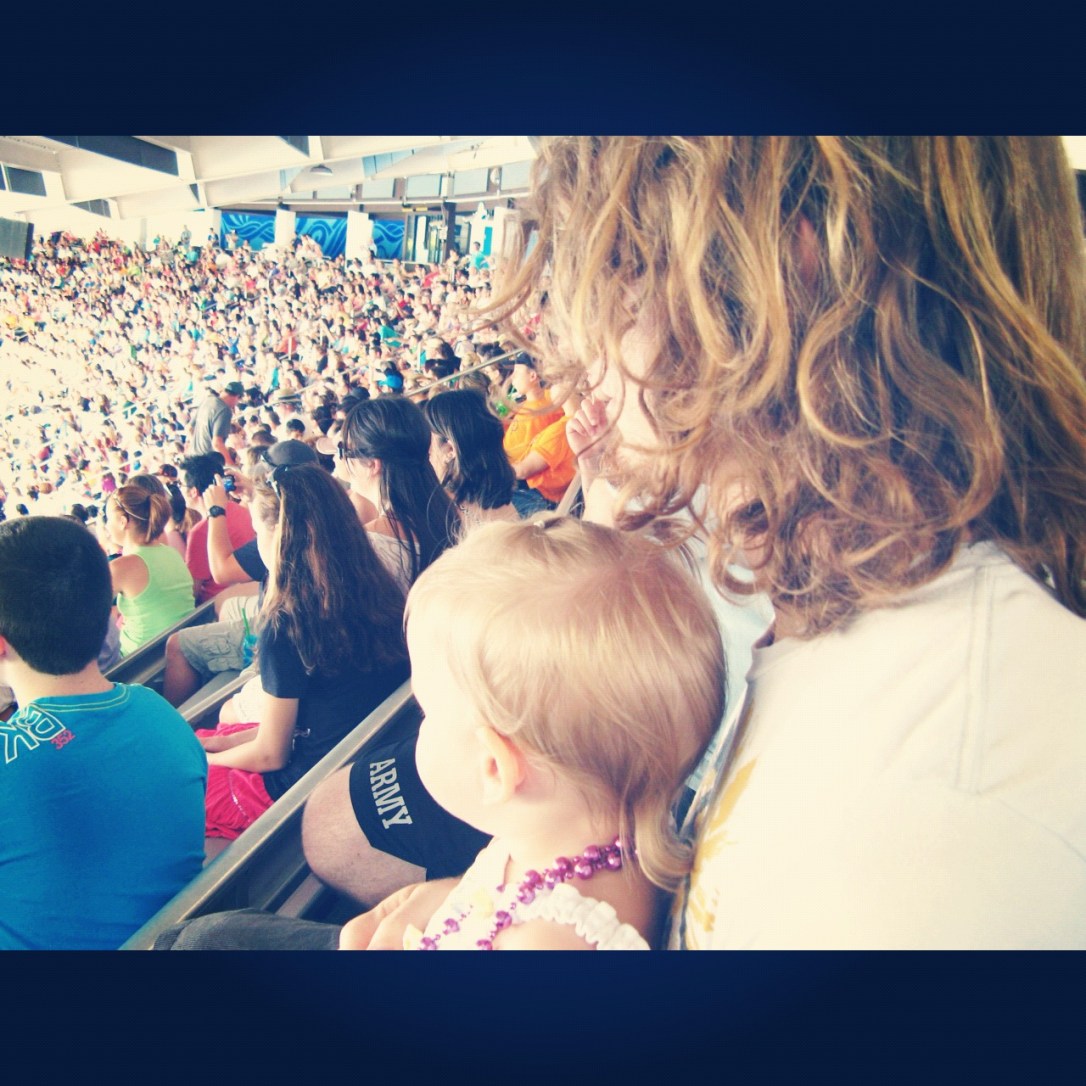 Aveline and Josiah at Sea World