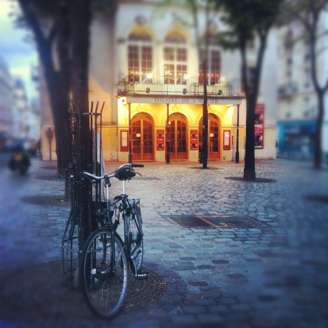 Top 5 Things to Love about Paris - Virtual Travel - Photo of Bicycle and Theatre de L'Atelier