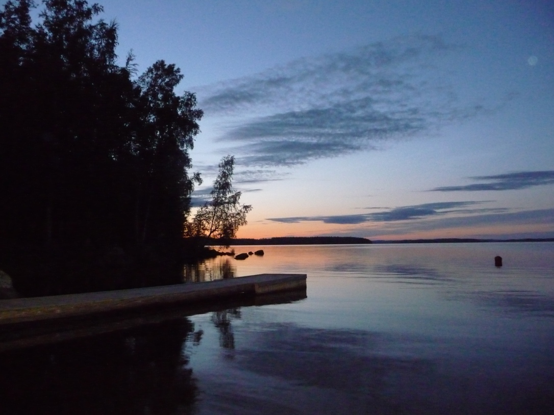 Finland - Scandinavia - Finnish Summer Cottage - Finnish Summer Night over Lake