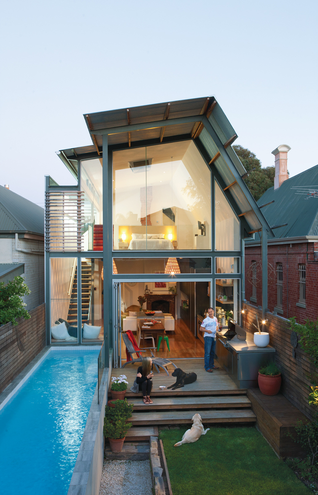 Australian modern glass house - in Dwell magazine