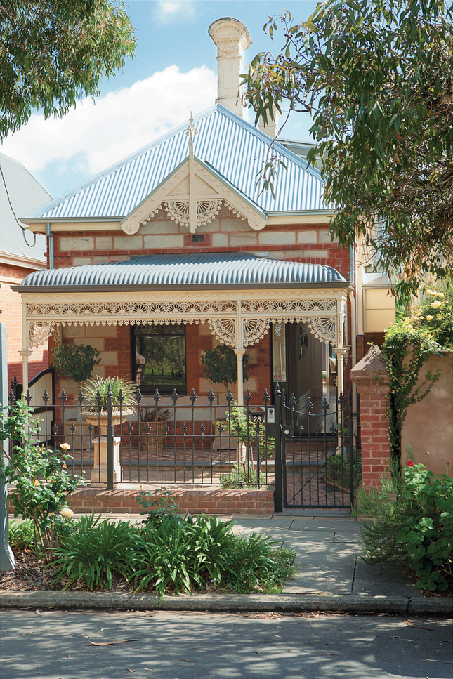 Australian Victorian brick and 1880 sandstone home - in Dwell Magazine