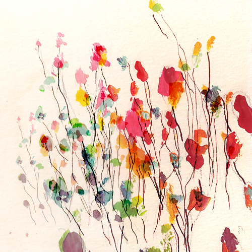 Untitled Watercolor by Lieke Romeijn