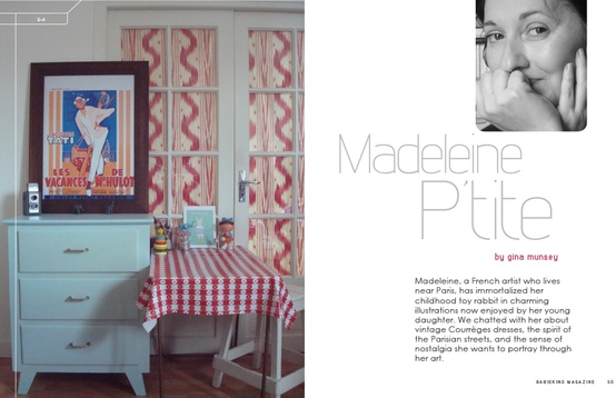 Interview with Madeleine Petite by Gina Munsey for Babiekins Magazine Issue 10