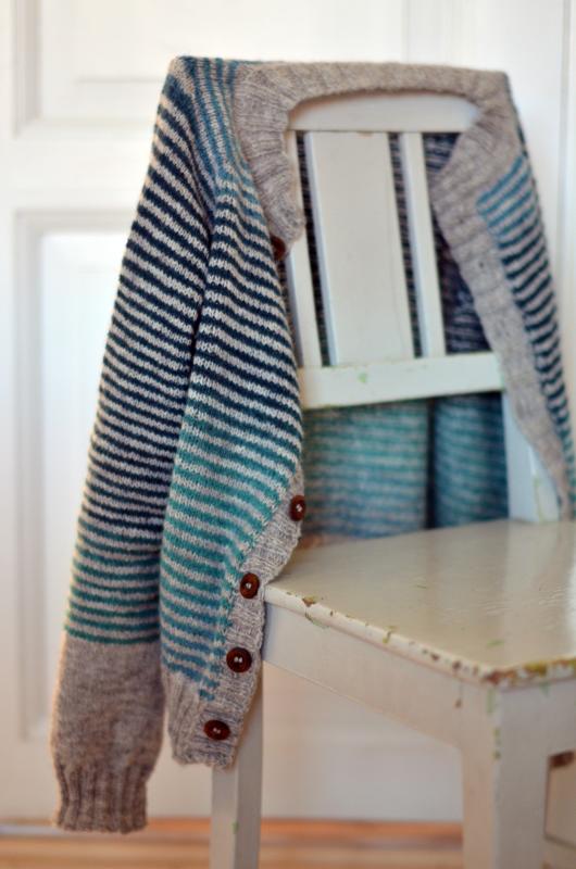 Striped Cardigan Pattern on Ravelry by Pinneguri