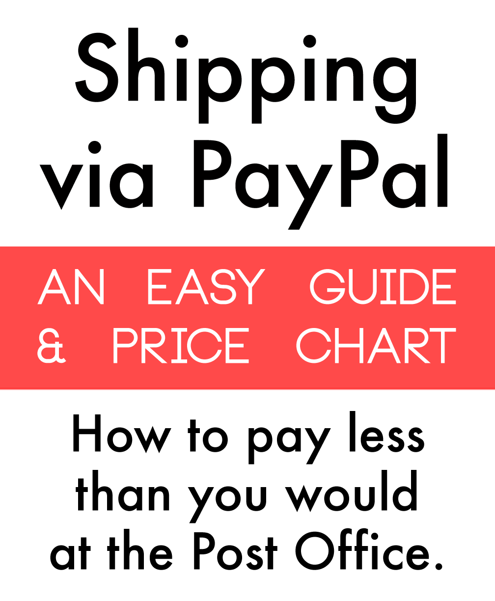 How to Ship on PayPal for Cheaper than the Post Office - A Guide on Oaxacaborn dot com