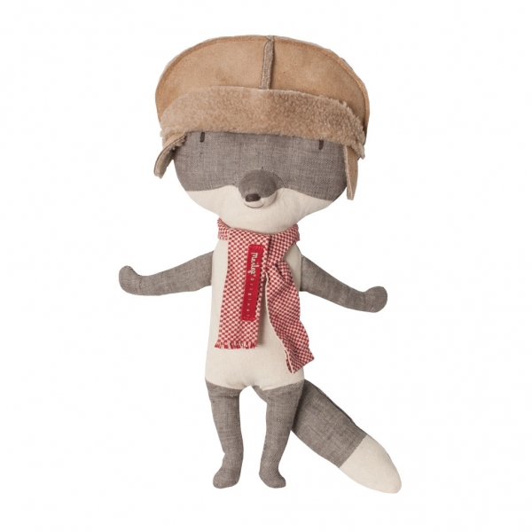 Plush Fox by Maileg via Designer Leg dot DK