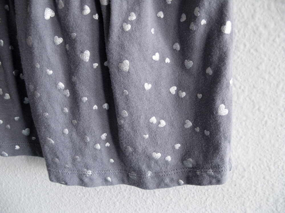 Little Style - Toddler Grey and Silver Top on Oaxacaborn dot com