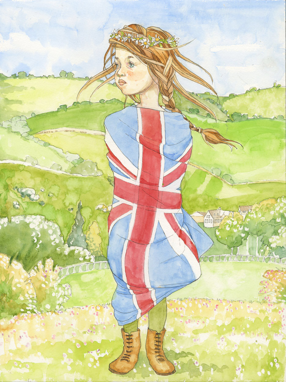 Winifred in the Country by Maia Larkin of the Voyagers