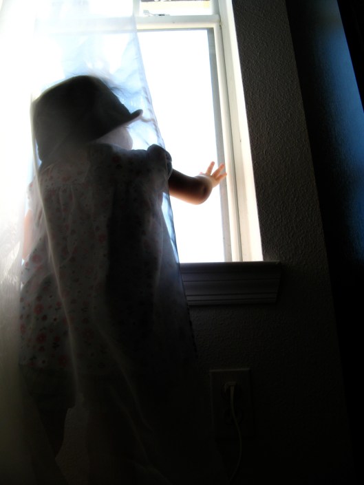 Ethereal portrait at window via Oaxacaborn