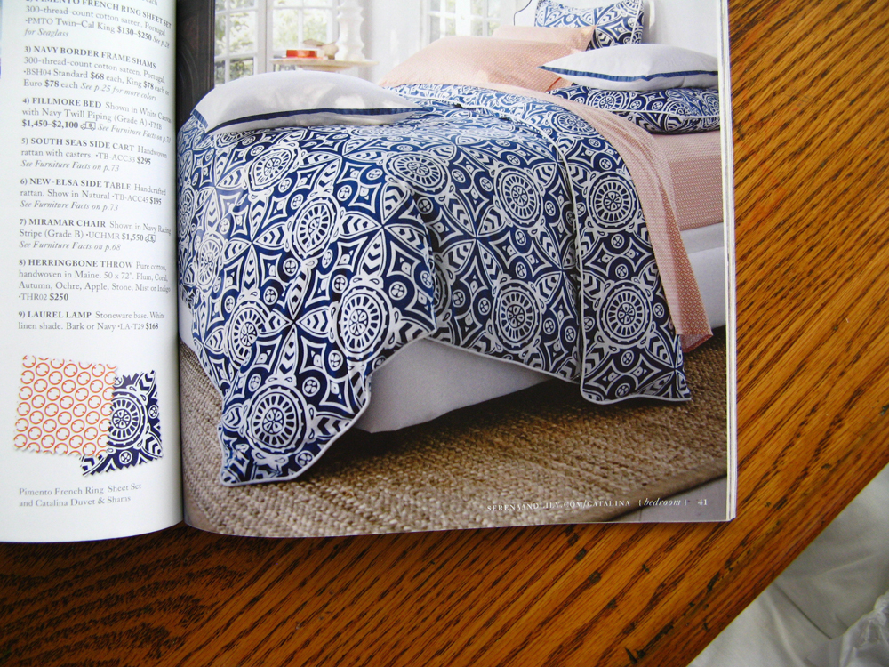 Before Pinterest, This is How We Saved Inspiration - Serena and Lily Early Summer 2013