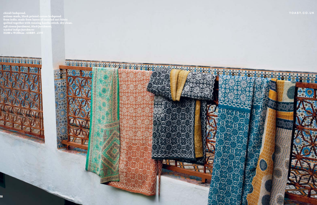 Image via Toast UK's Spring/Summer 2013 House+Home Catalogue as seen on Oaxacaborn