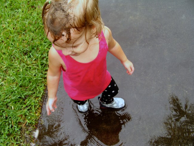 Little girls don't avoid mud puddles (and other daughterly truths) by Oaxacaborn as seen on A Collection of Passions