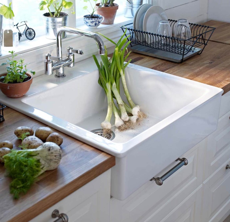 Plants in Kitchen via Ikea Kitchen Dreambook