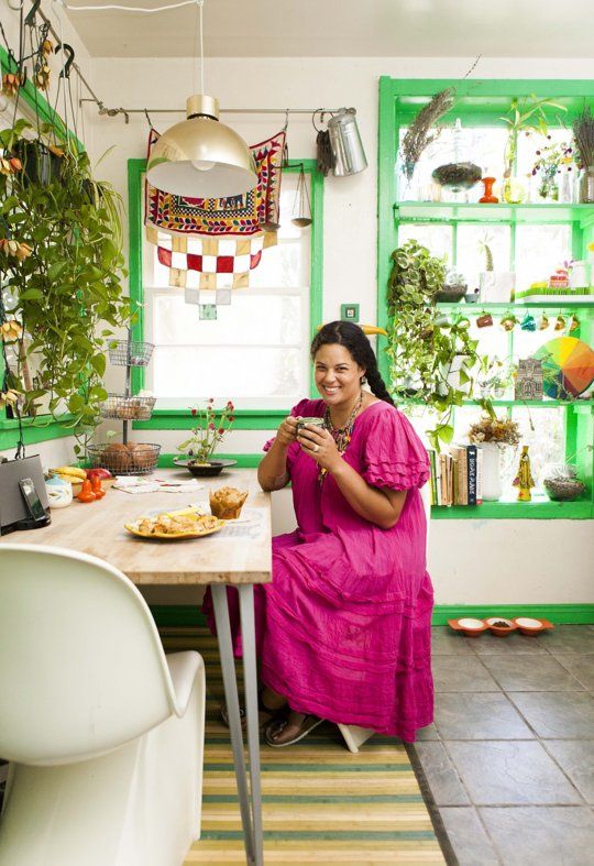 Justina Blakeney kitchen tour on the Kitchn