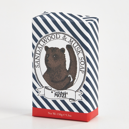 Sandalwood and Musk soap from Mozi AU's Big Bear Collection