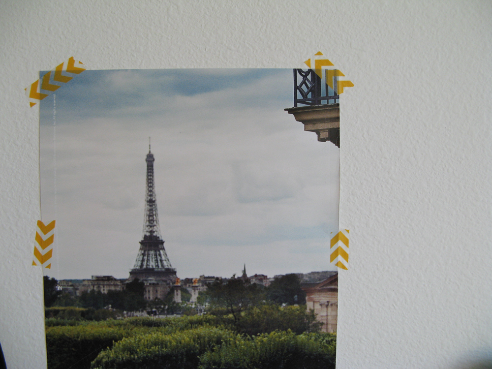 Eiffel Tower and Washi Tape