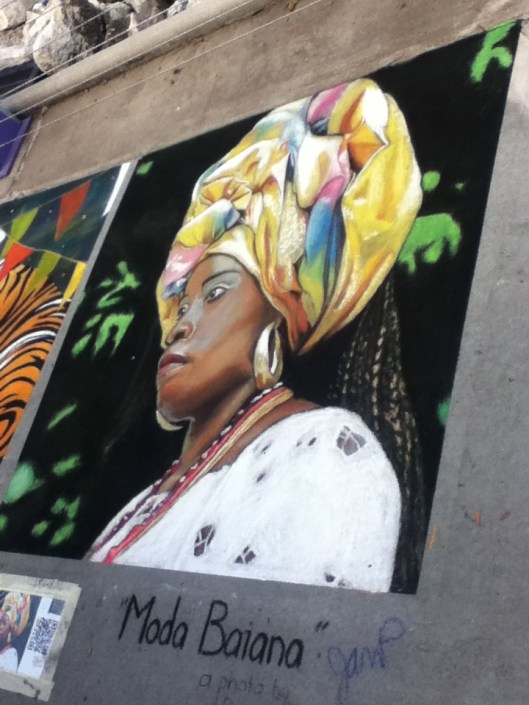 Moda Baiana - Chalk Art at Downtown Disney in Florida