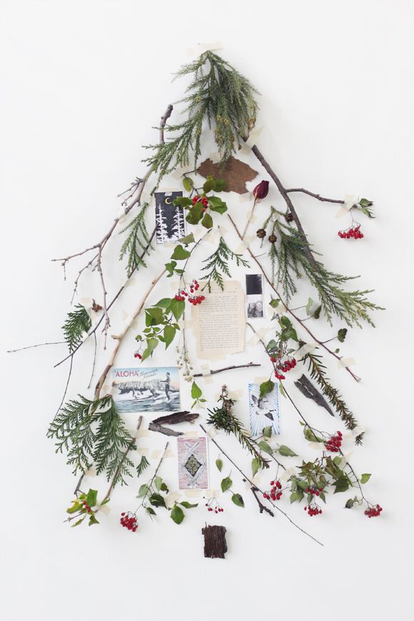 Deconstructed Christmas tree via Free People