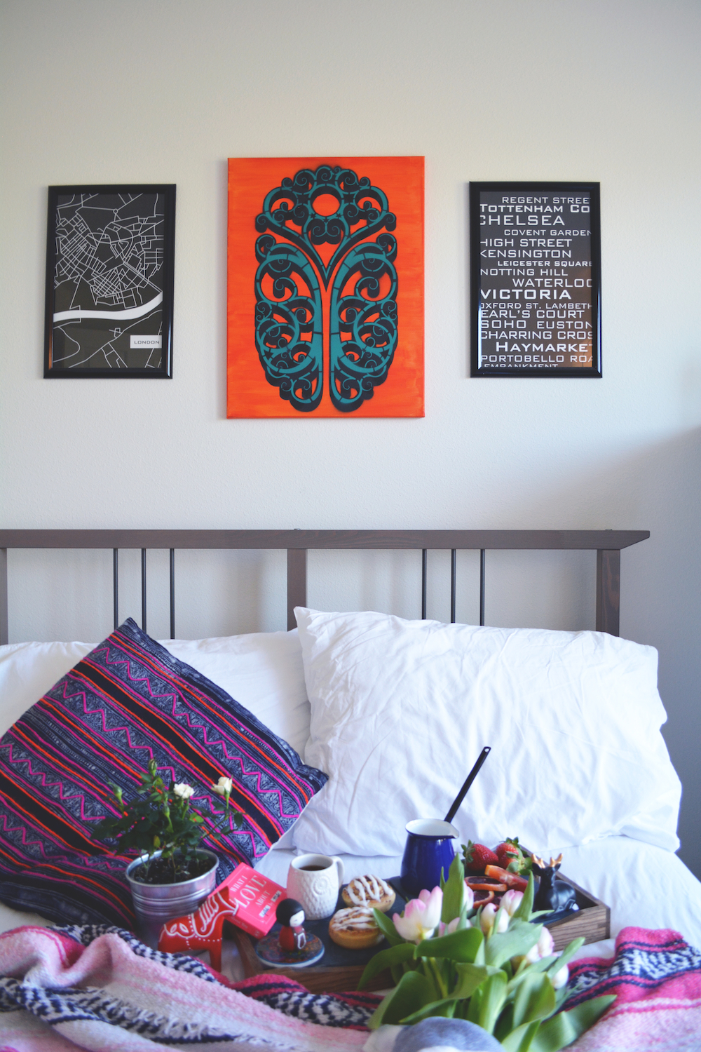 Gina Munsey | Oaxacaborn blog for Uncommon Goods | Fresh Tulips, Mexican Blanket, What I Love About You & Soapstone Platter