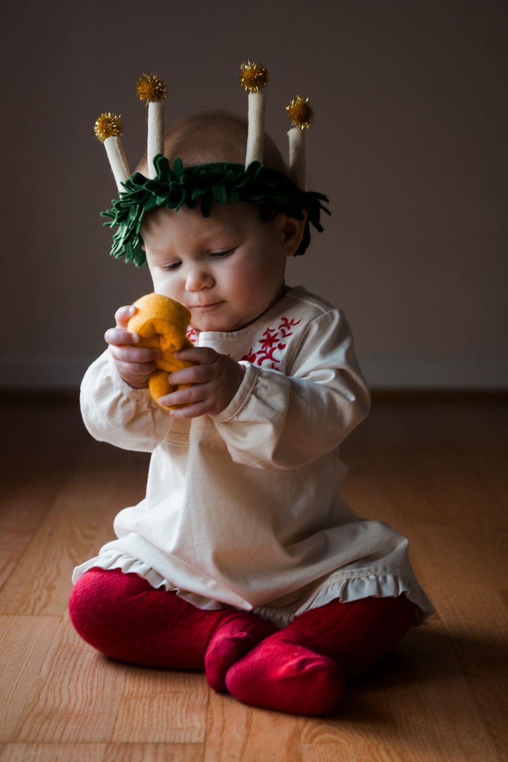 DIY Felt Food Tutorial for Swedish Lussekatter