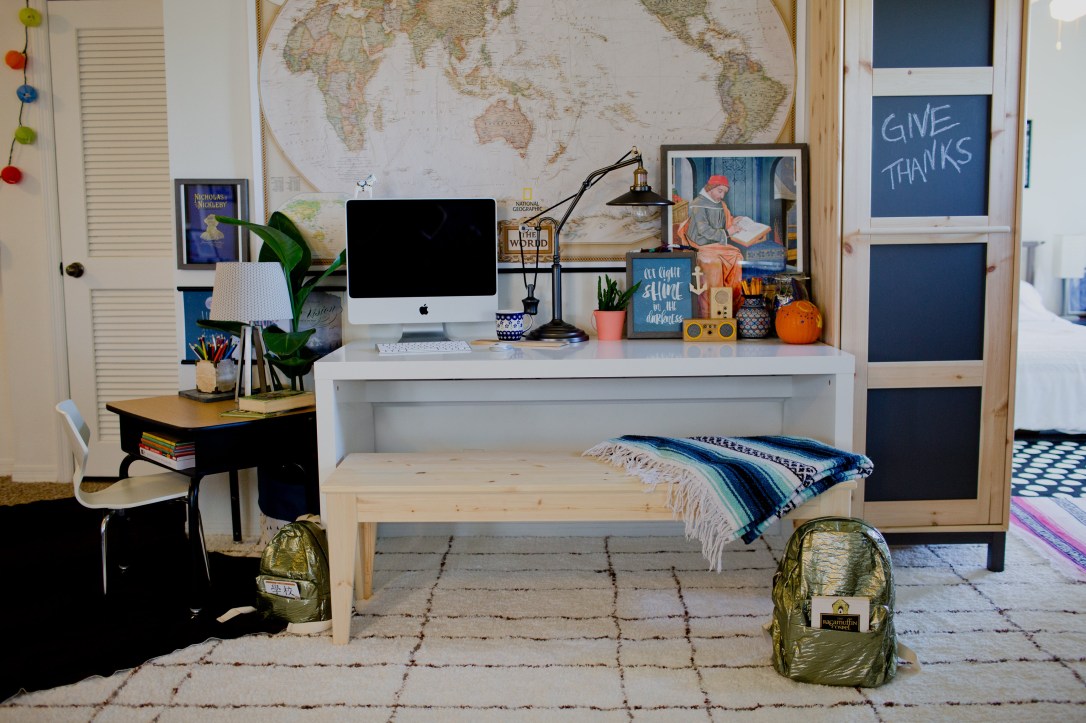 Oaxacaborn's Homeschool Room (as featured in Babiekins Magazine print edition)