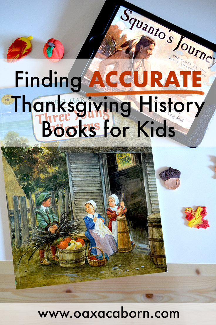 Finding Accurate Thanksgiving History Books for Kids