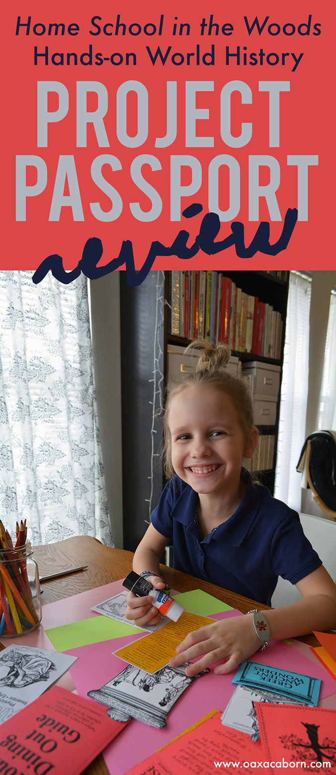 Project Passport Review: Hands-on World History Curriculum from Home School in the Woods