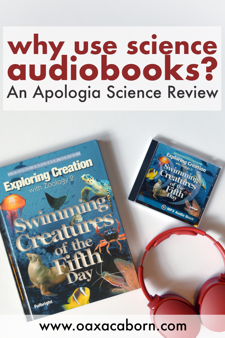 Pin image for Why Use Science Audiobooks? An Apologia Science Review of Zoology 2 Audio MP3 CD, by the Oaxacaborn blog