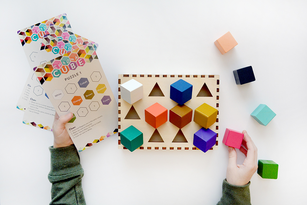 Chroma Cube: A Single-Player Game for Gameschooling in your homeschool