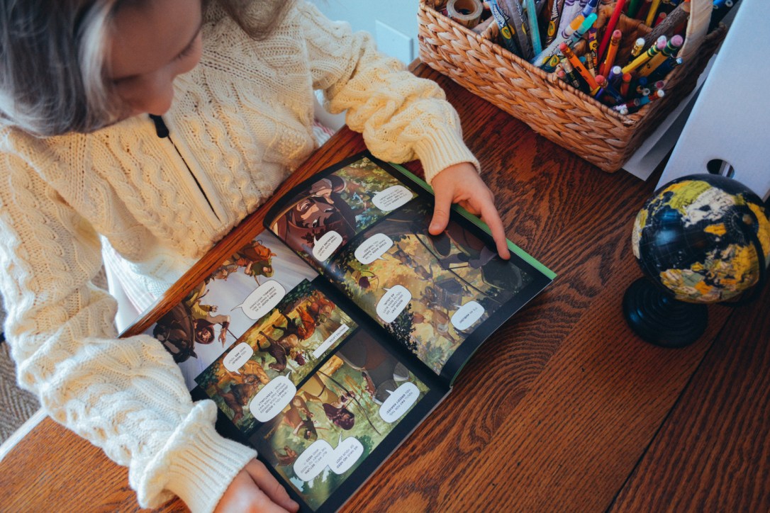 Using Graphic Novels (like Robin Hood!) in your Homeschool: A Timberdoodle Review