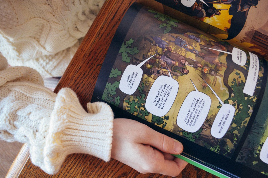 Using Graphic Novels (like Robin Hood!) in your Homeschool: A Timberdoodle Review