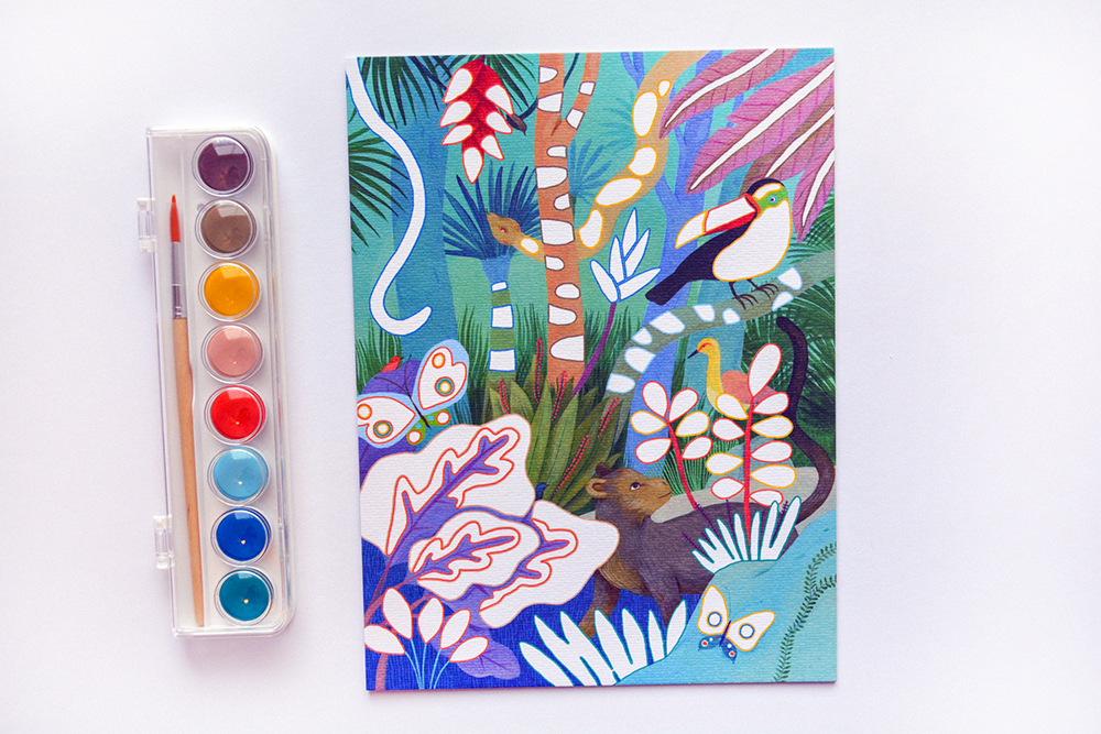 'Natural World Workshop' Gouache Painting Review
