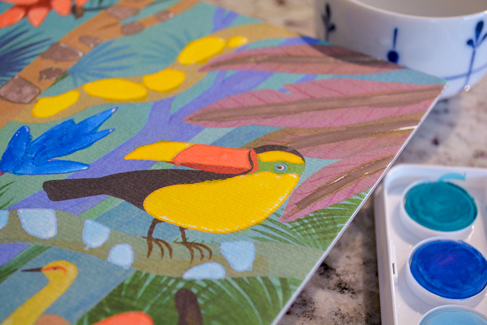 'Natural World Workshop' Gouache Painting Review