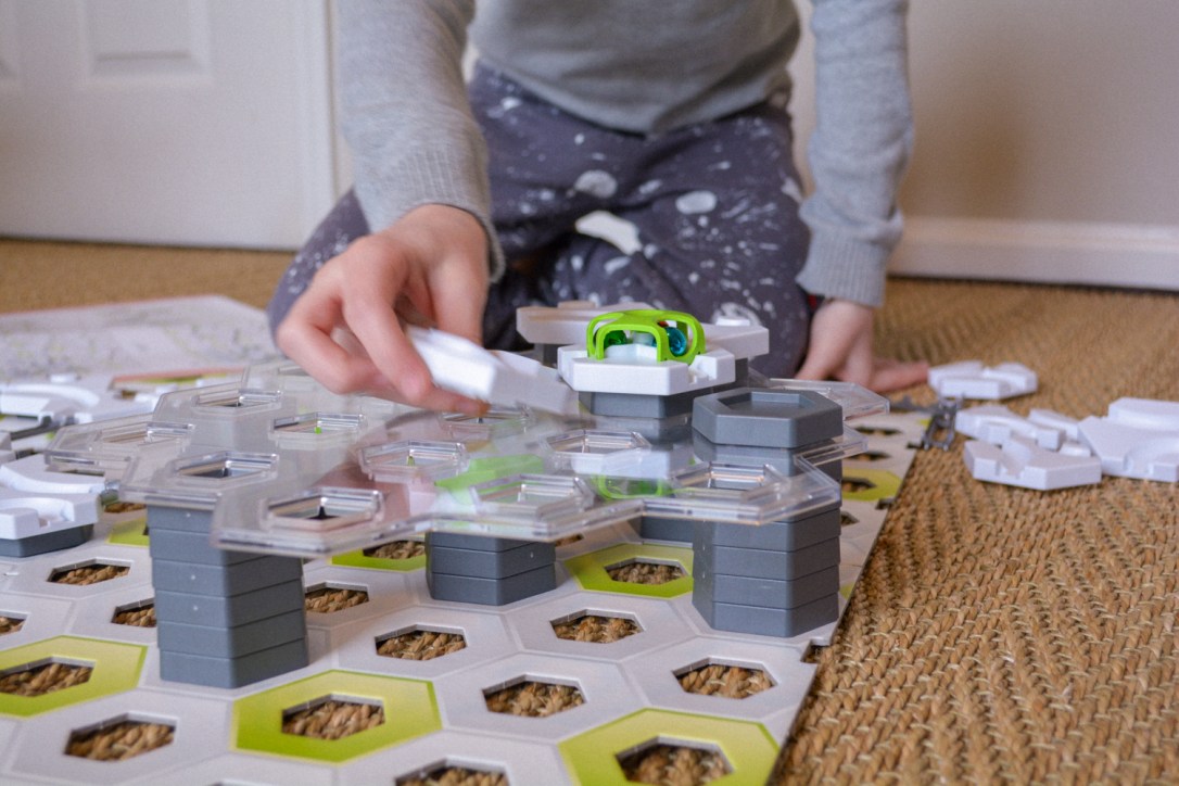 GraviTrax Review: Homeschool STEM Marble Run