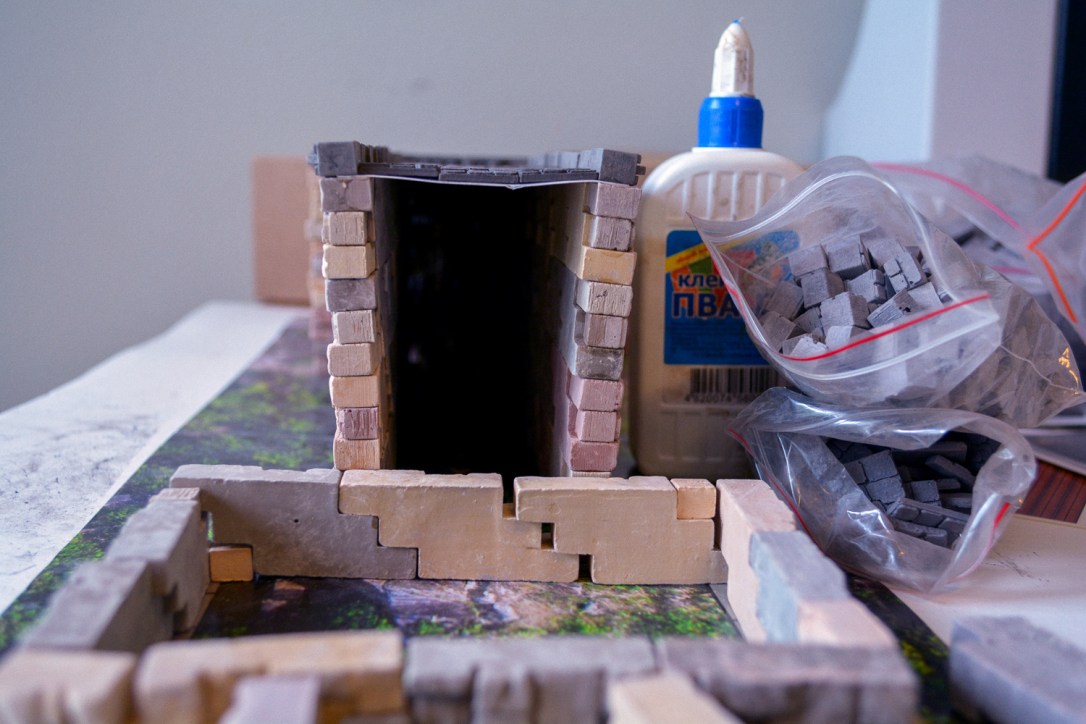 Great Wall of China project for kids: Mini Bricks Timberdoodle homeschool review