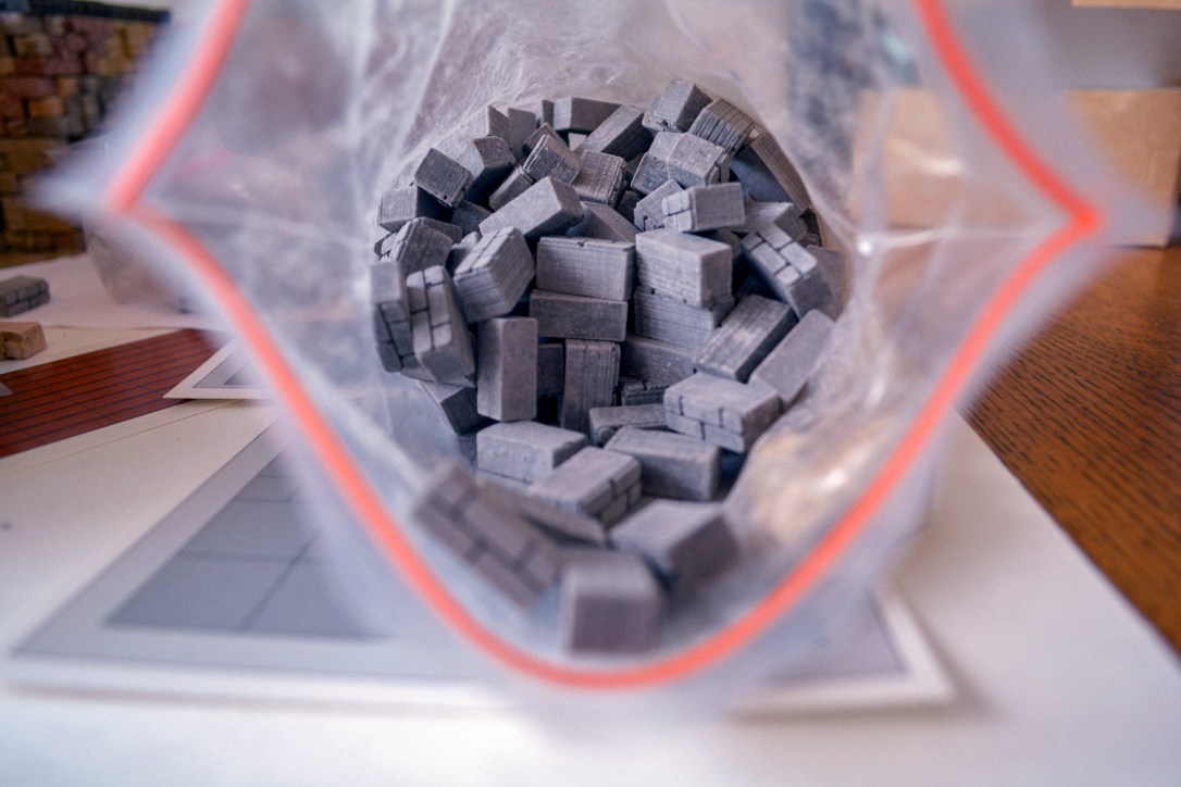 Great Wall of China project for kids: Mini Bricks Timberdoodle homeschool review