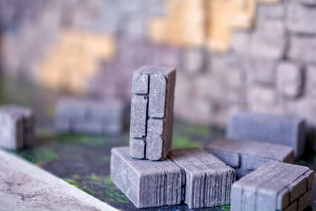 Great Wall of China project for kids: Mini Bricks Timberdoodle homeschool review