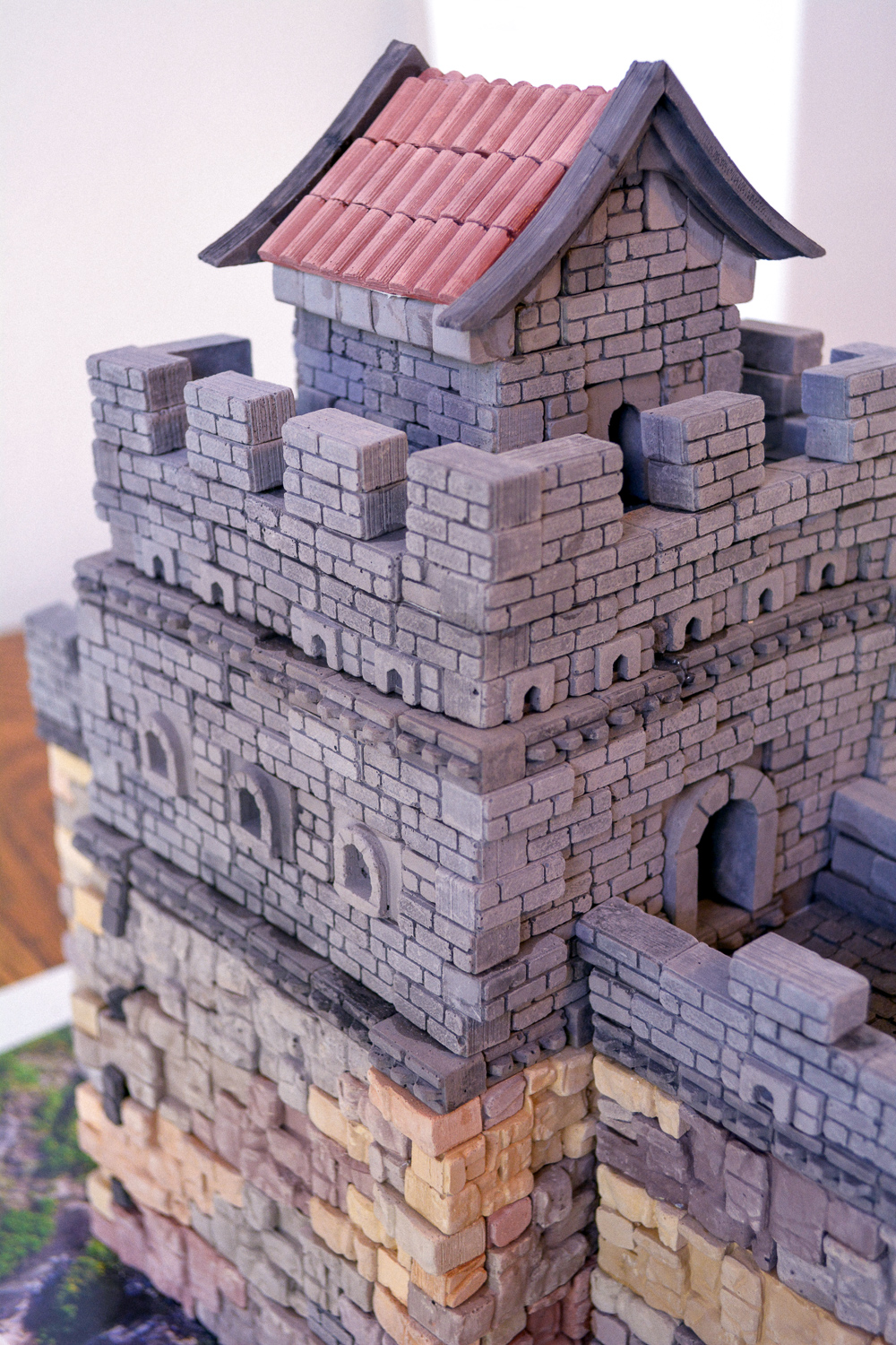 Great Wall of China project for kids: Mini Bricks Timberdoodle homeschool review