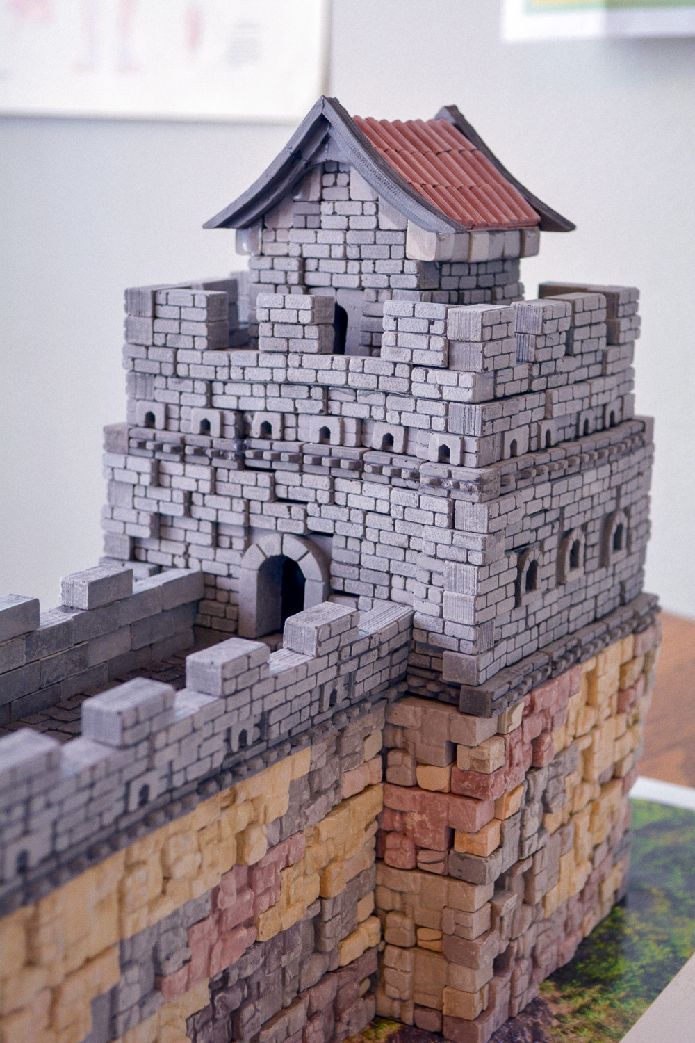 Great Wall of China project for kids: Mini Bricks Timberdoodle homeschool review
