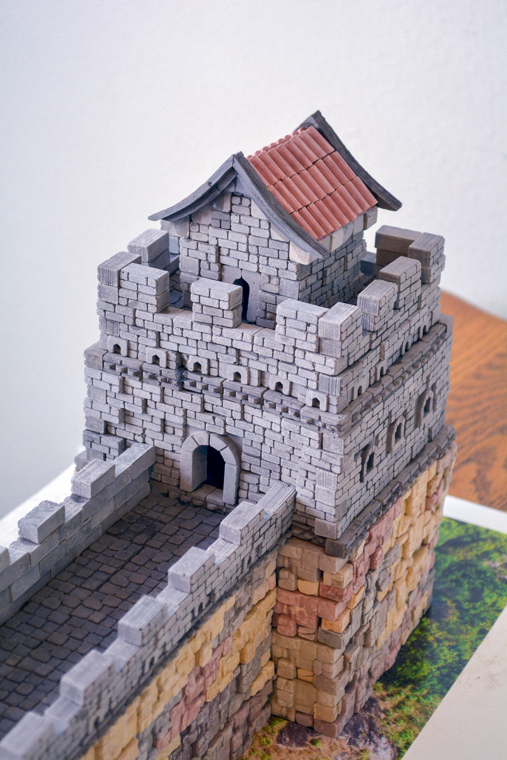 Great Wall of China project for kids: Mini Bricks Timberdoodle homeschool review